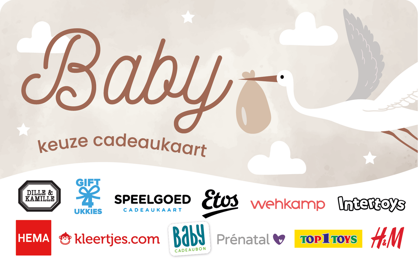 Baby Keuze Cadeaukaart