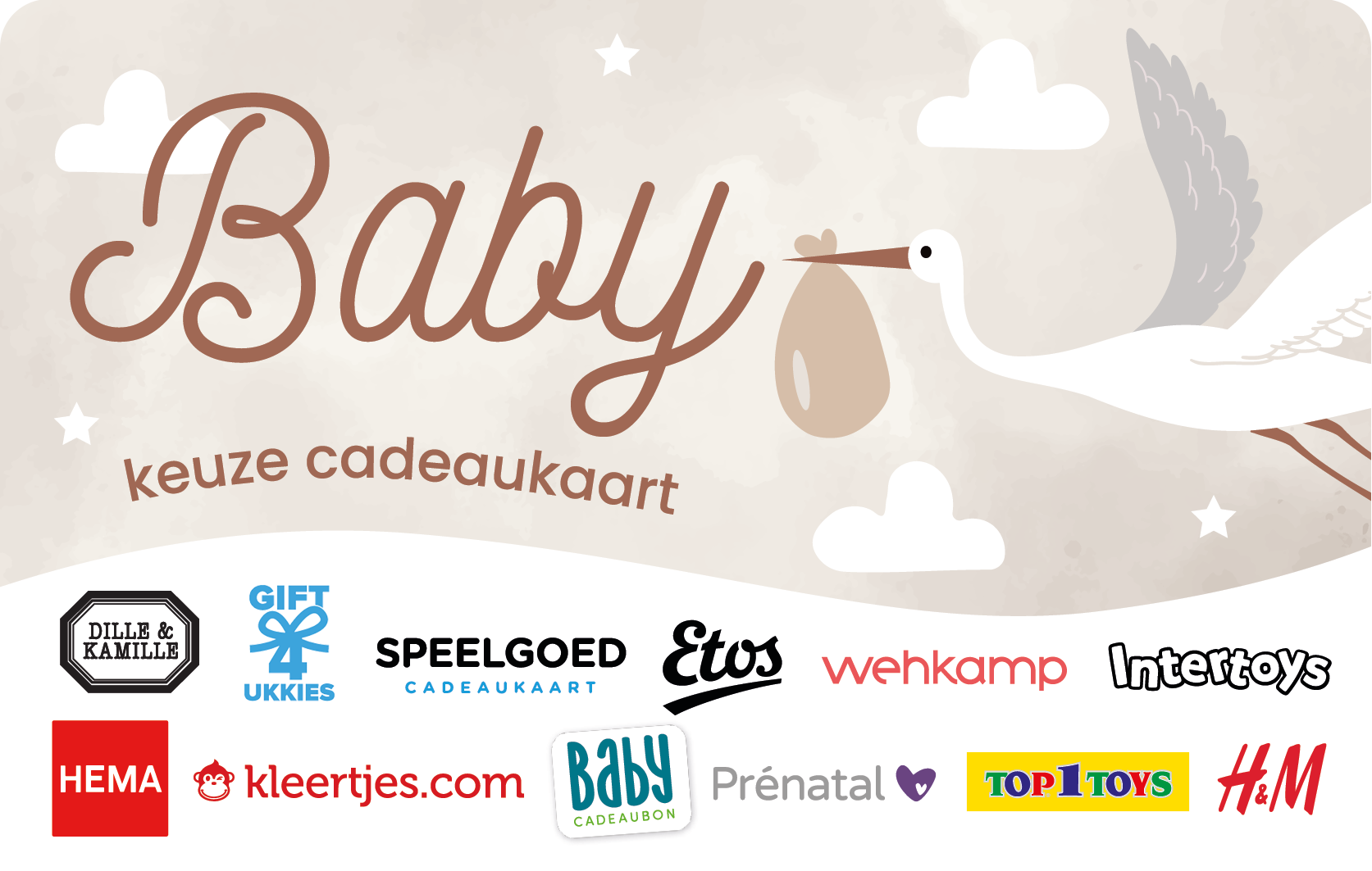 Baby Keuze Cadeaukaart