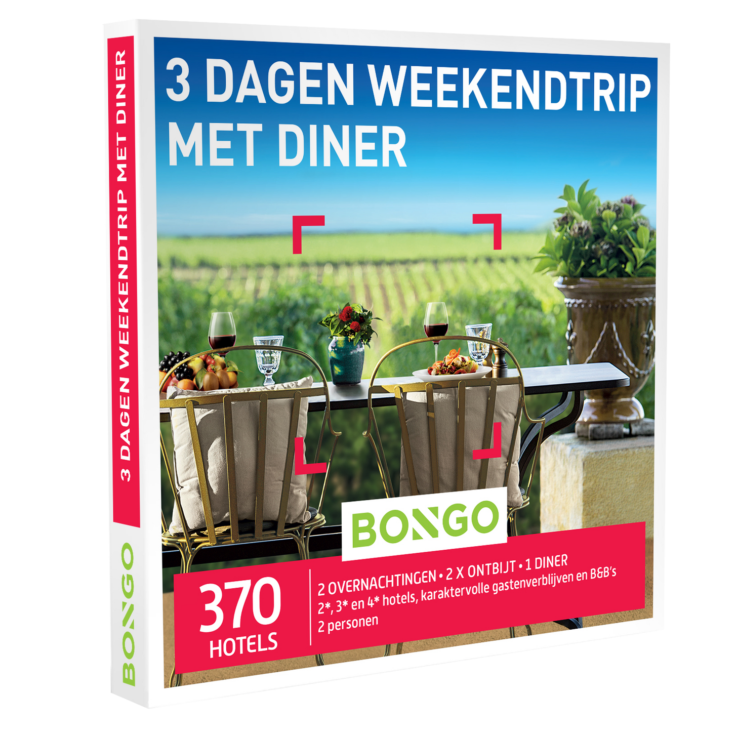 Bongo 3 dagen weekend trip met Diner