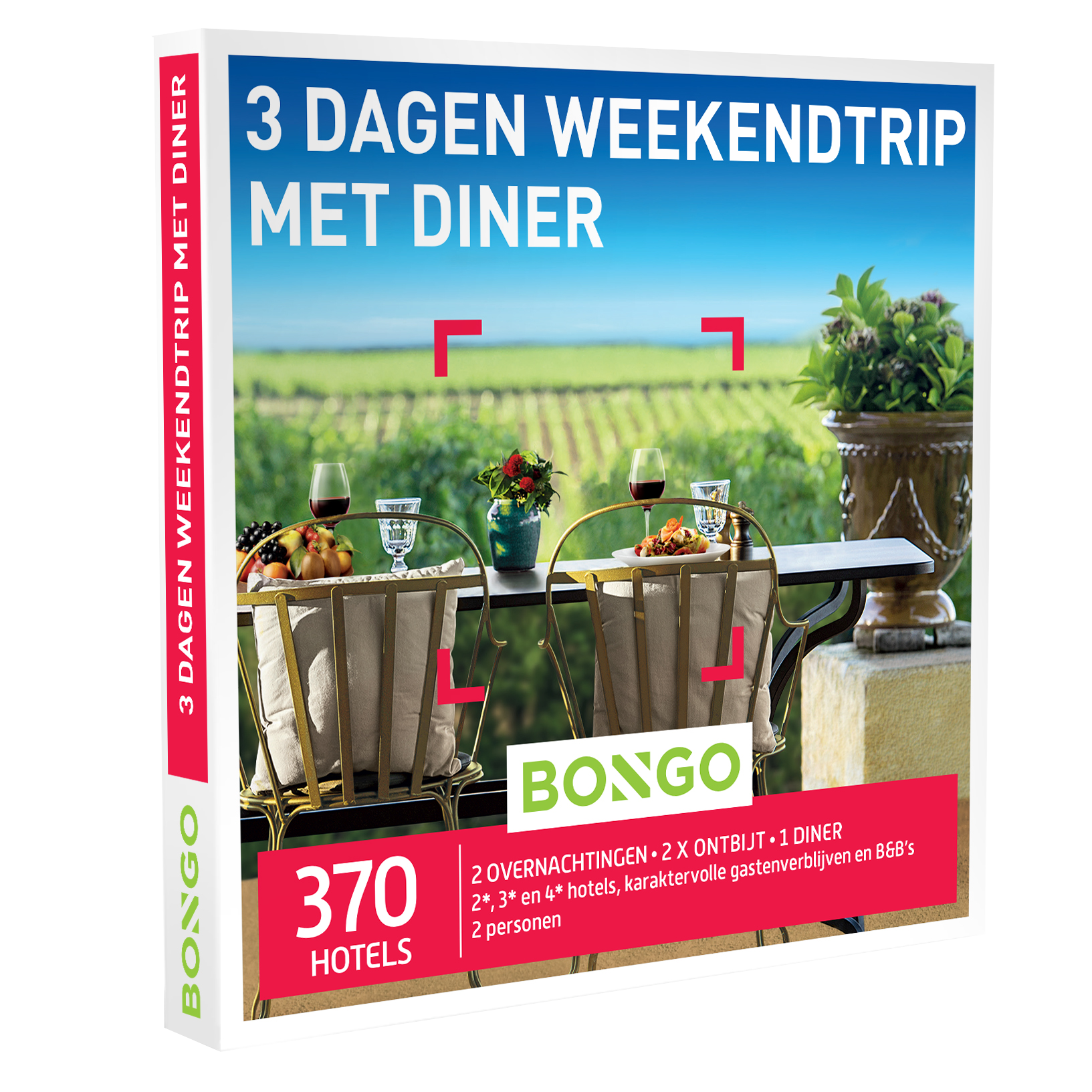 Bongo 3 dagen weekend trip met Diner