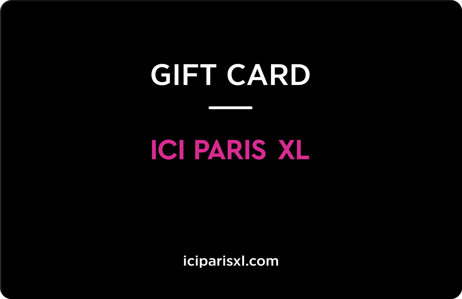 ICI Paris XL Cadeaukaart