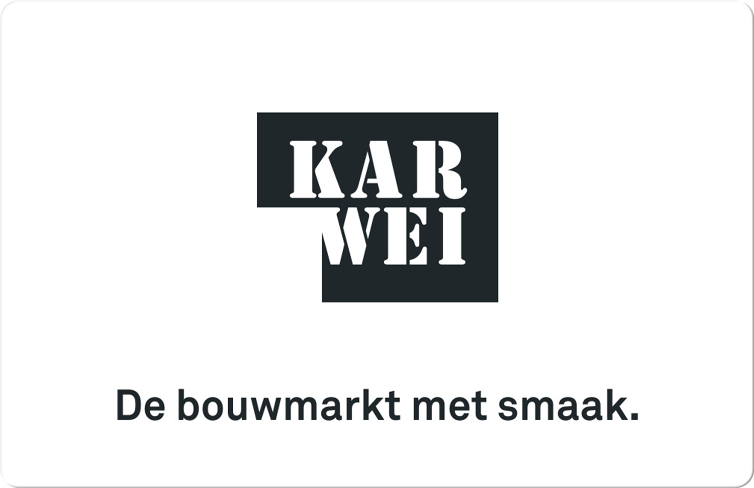 Karwei cadeaukaart