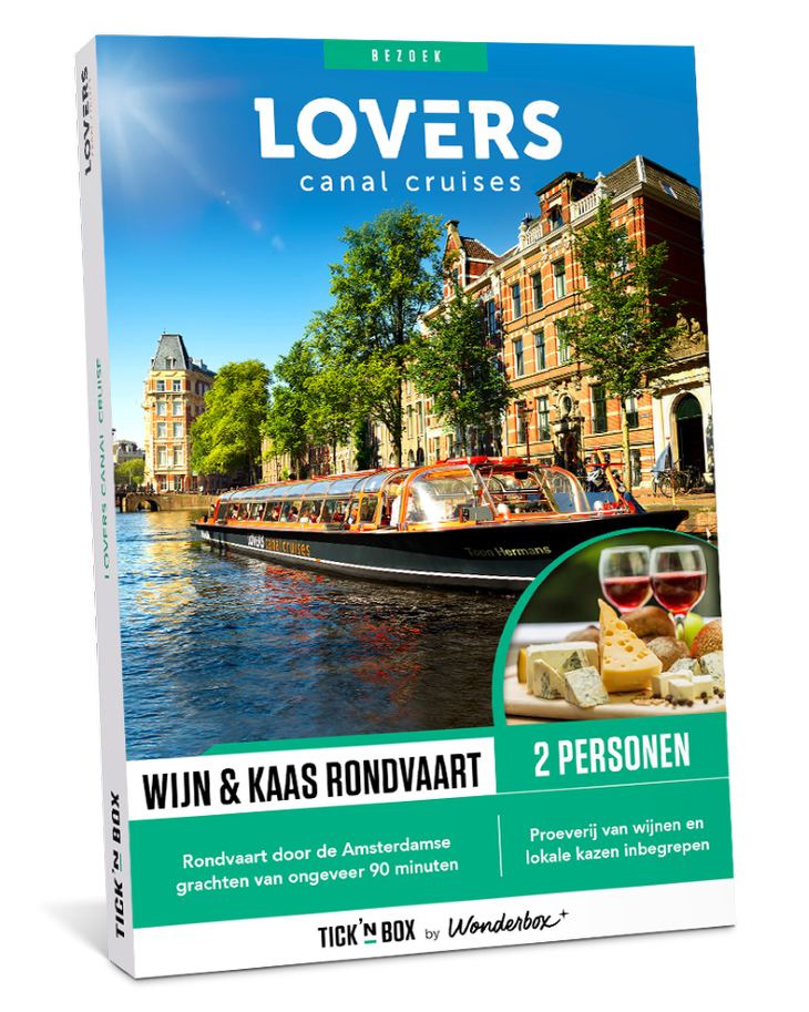 Lovers wijn & kaas rondvaart