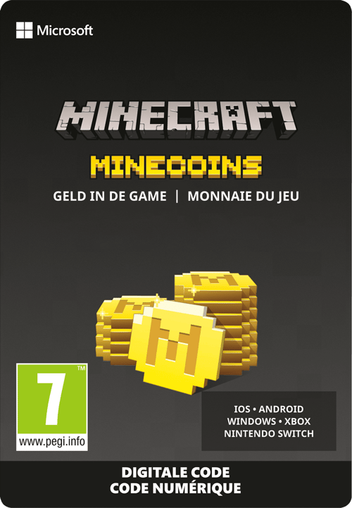Minecraft Cadeaubon