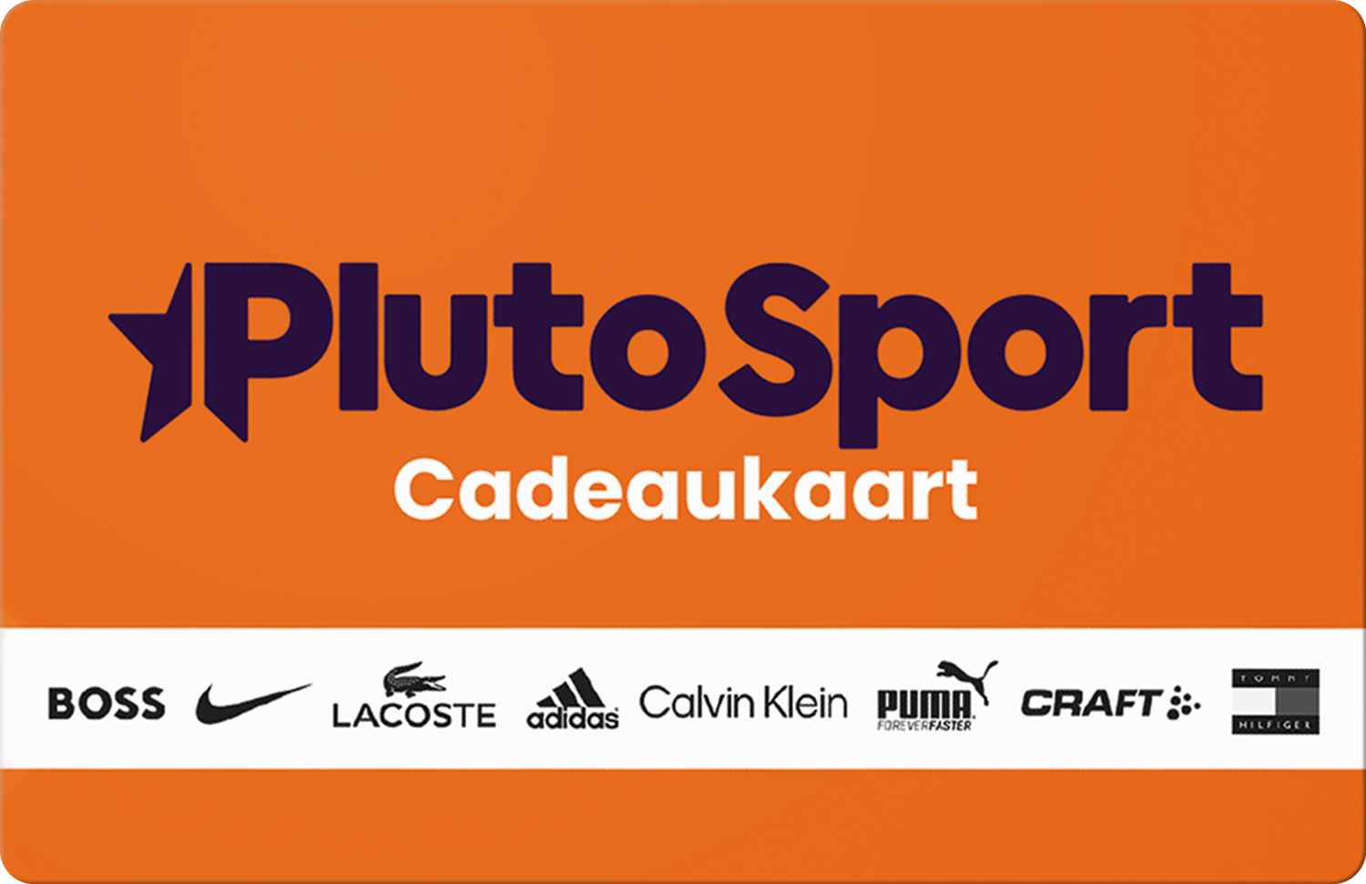 Pluto sport cadeaukaart