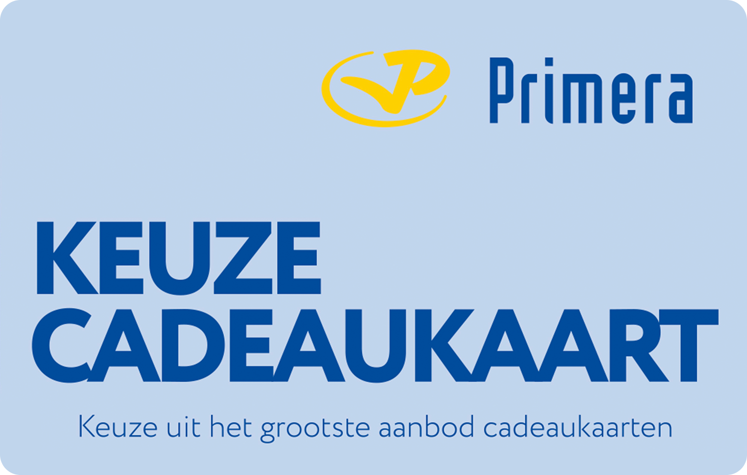 Primera Keuze Cadeaukaart