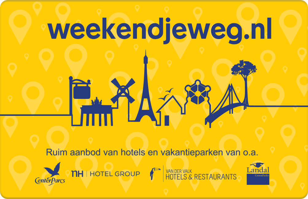 WeekendjeWeg Cadeaukaart