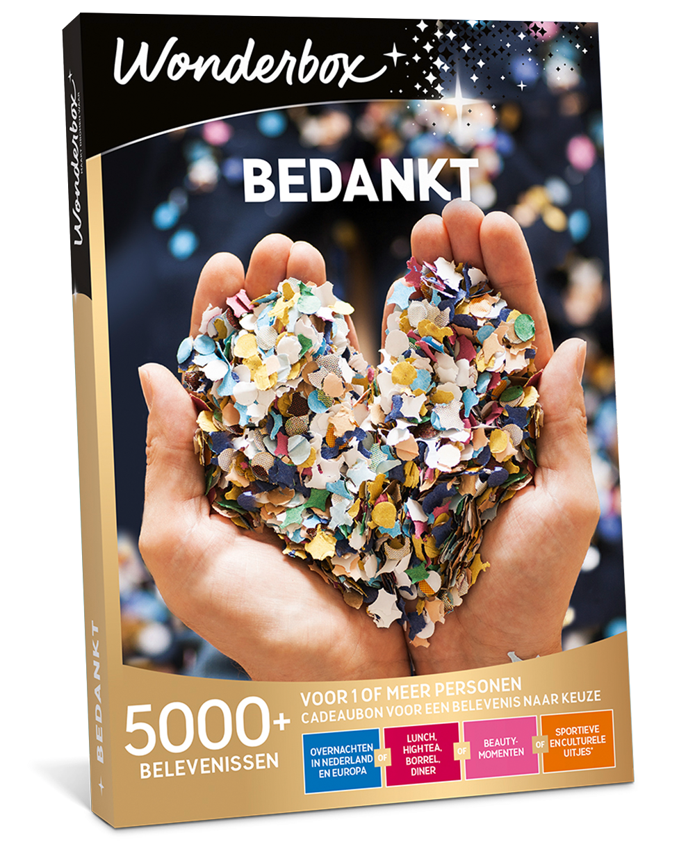 Wonderbox bedankt