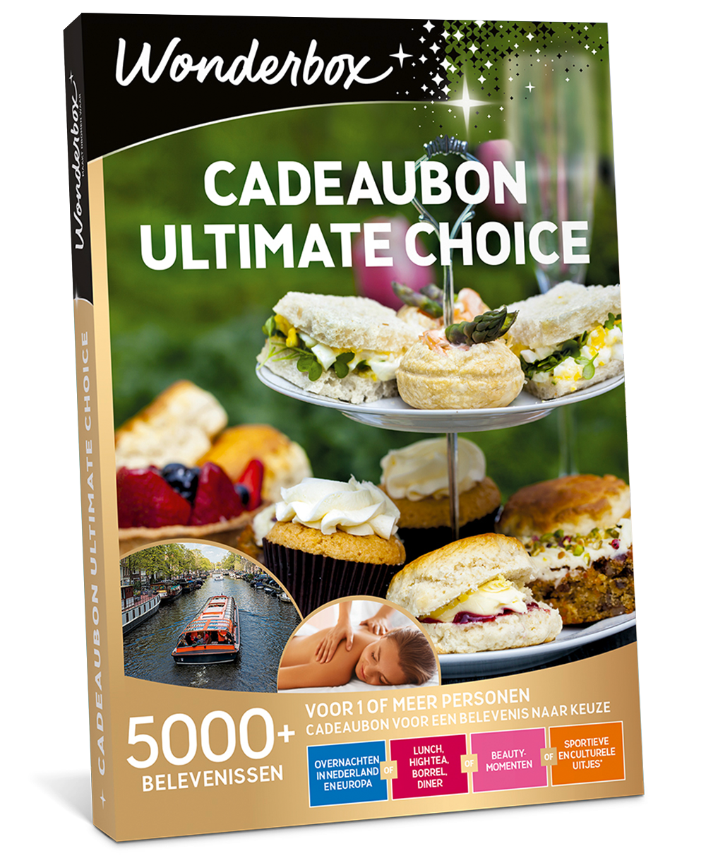 Wonderbox Cadeaubon ultimate choice