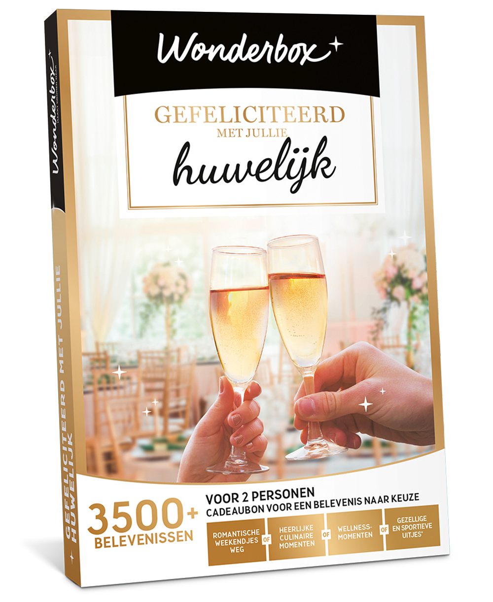 Wonderbox gefeliciteerd met jullie huwelijk