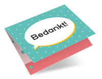 Cadeau Envelop Bedankt
