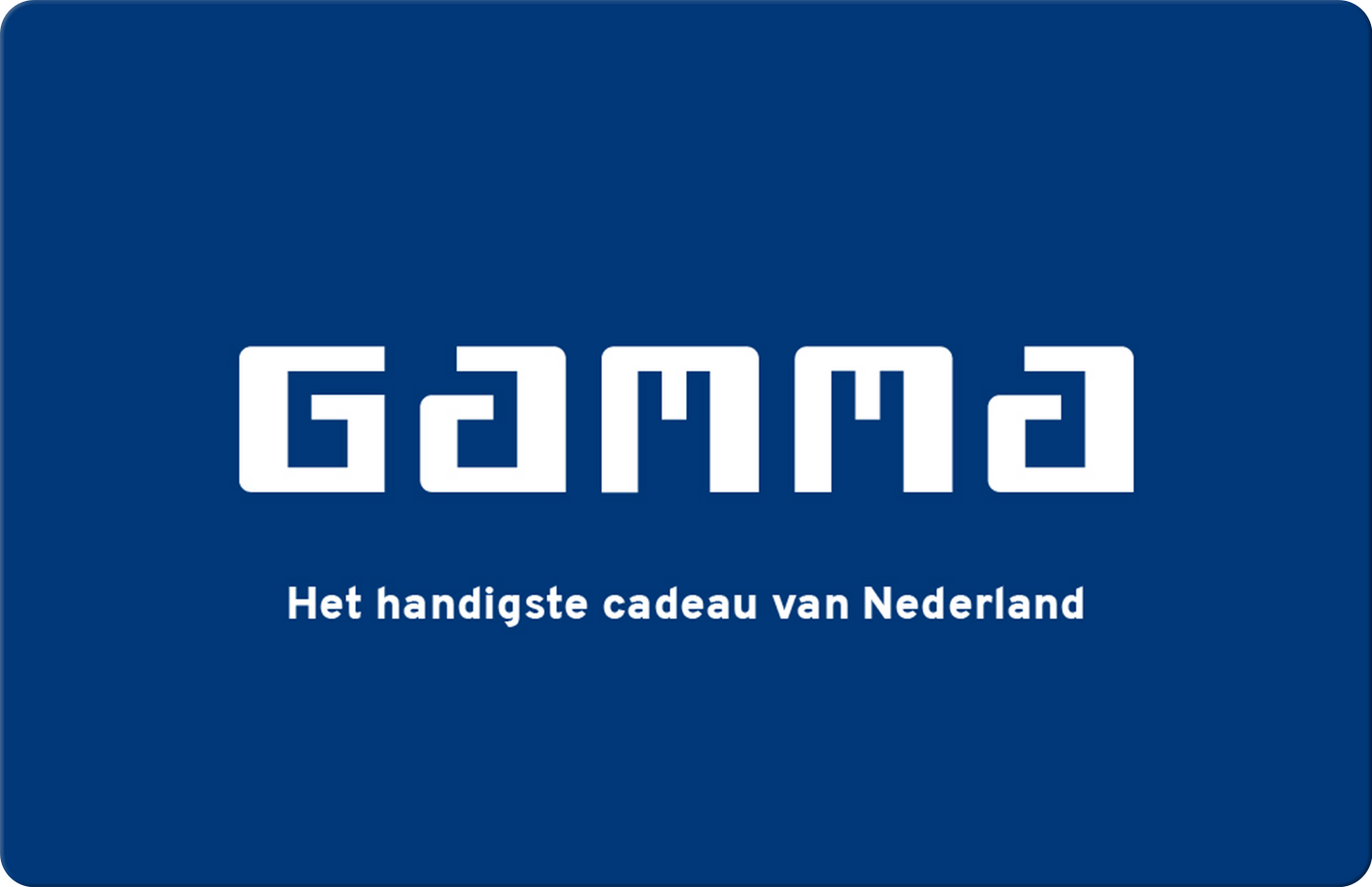 Gamma Cadeaukaart