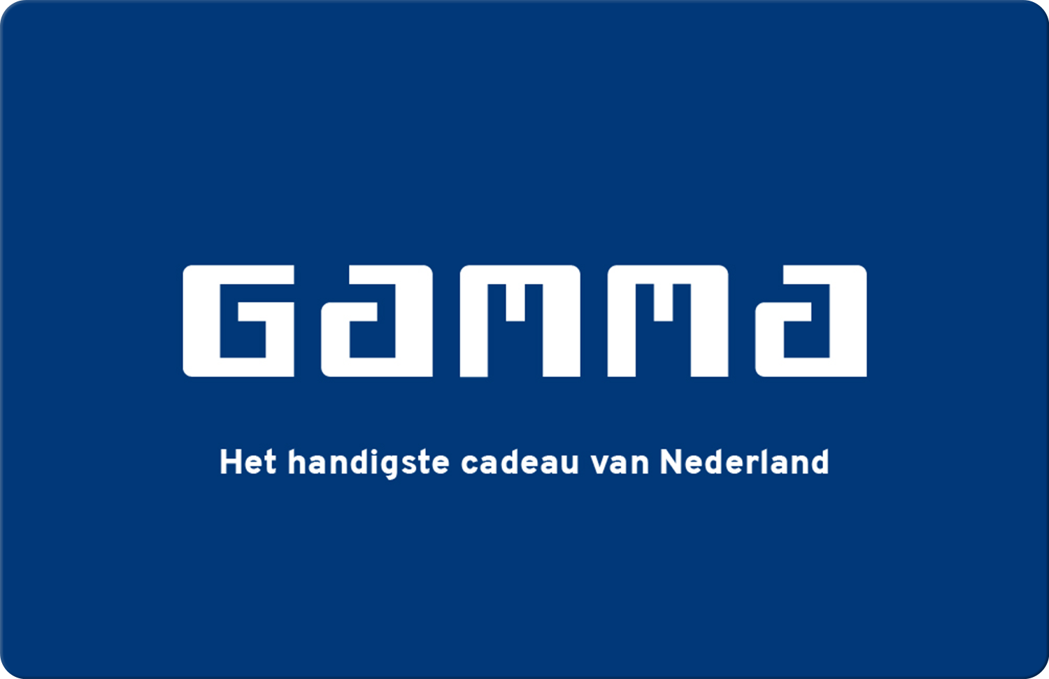 Gamma Cadeaukaart