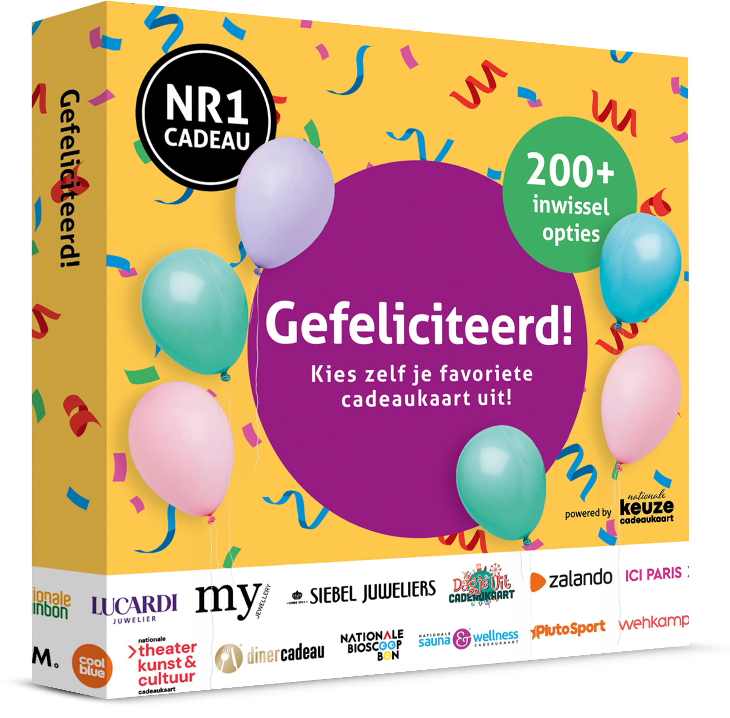 Gefeliciteerd NR1 Cadeau