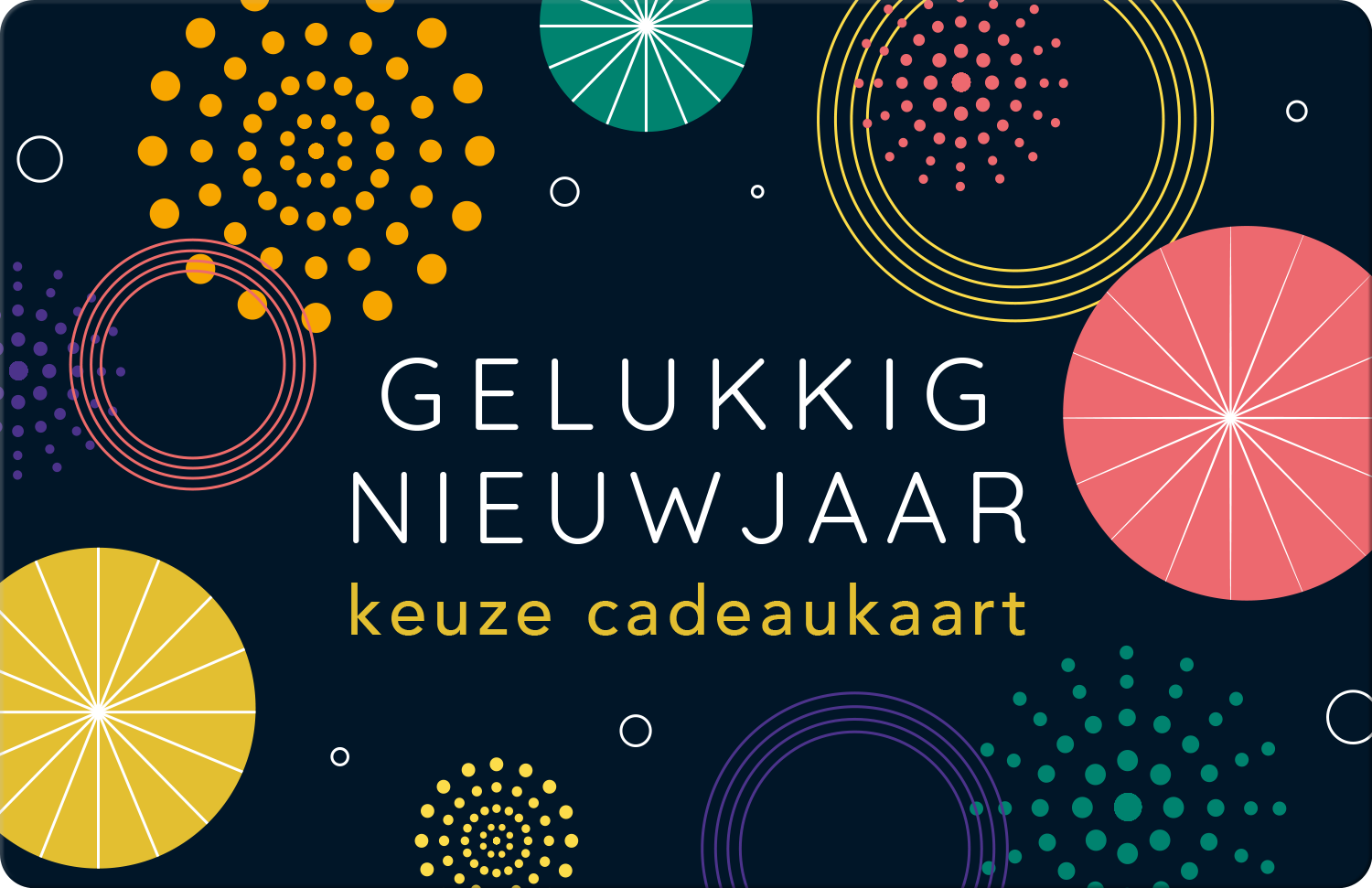 Nieuwjaar Cadeaukaart