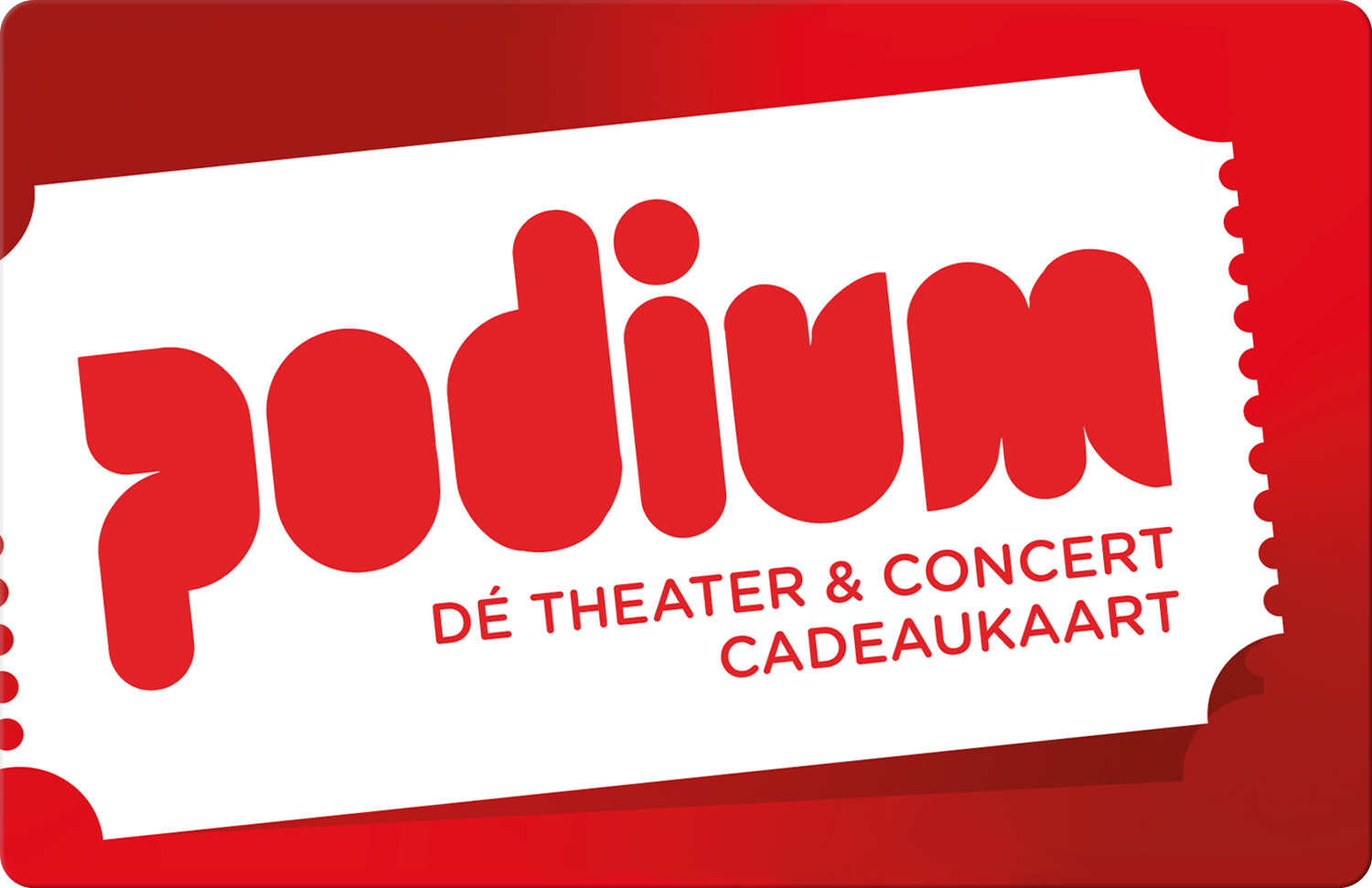 Podium Cadeaukaart