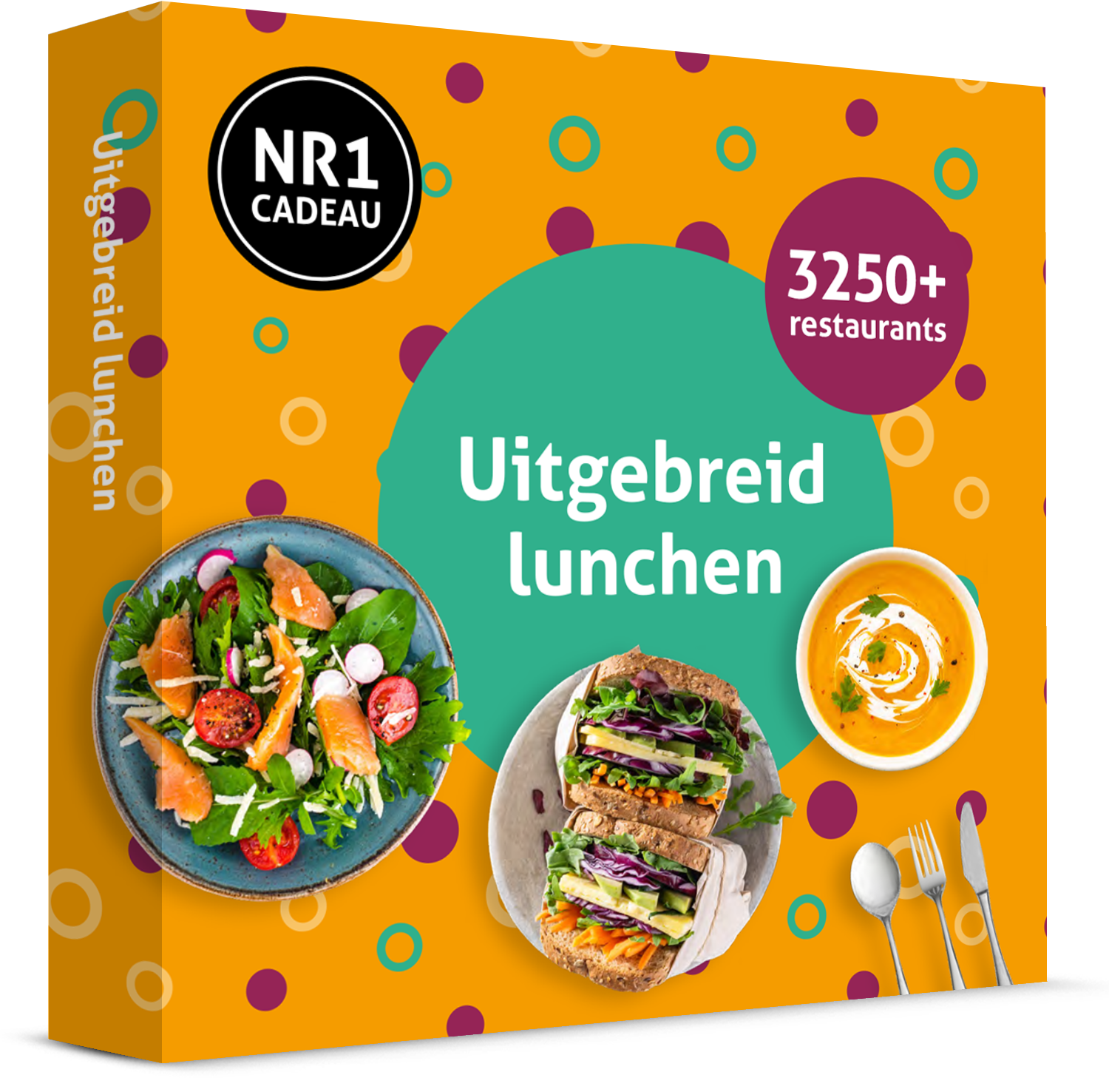 Uitgebreid lunchen NR1 Cadeau
