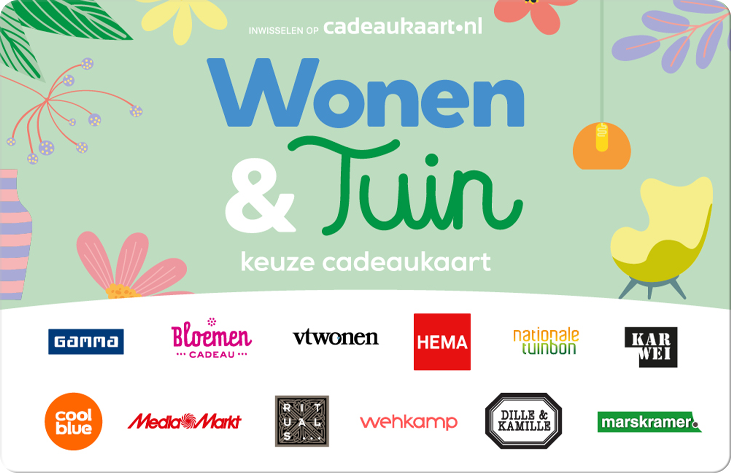 Wonen & Tuin Keuze Cadeaukaart