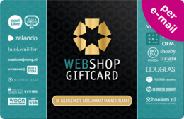 Webshop Giftcard digitale cadeaubon bestellen