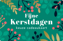 Kerst Keuze Cadeaukaart